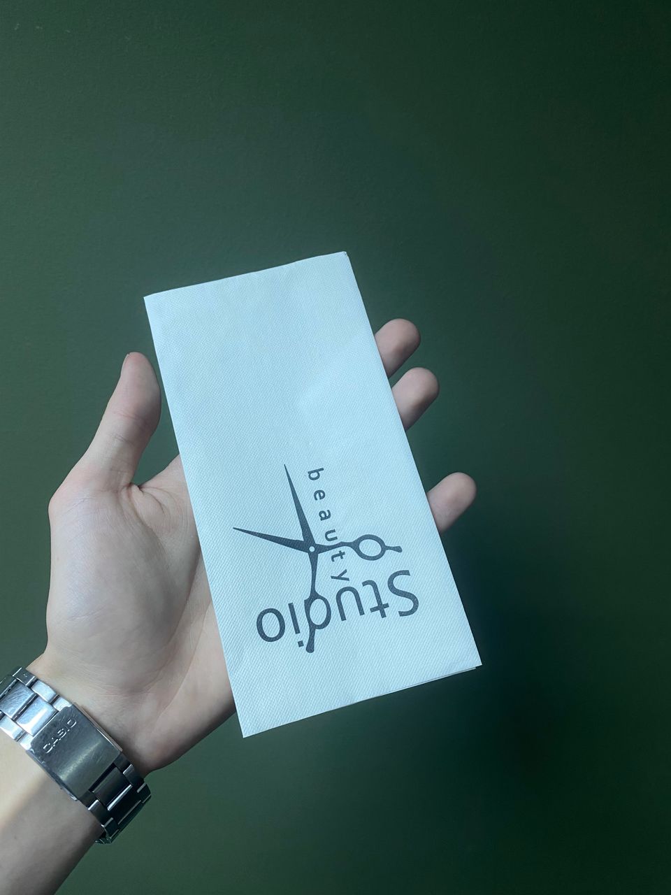 Серветки з логотипом